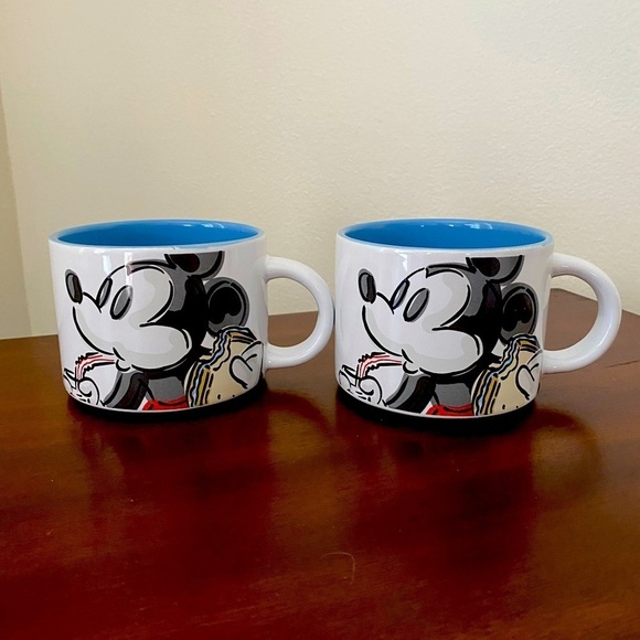Disney Other - Disney Mickey Mouse Oversized Ceramic Mugs – Set of 2